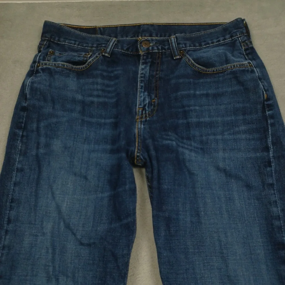 Levis 514 Jeans Mens 32x32 Blue Denim Casual Straight Fit Modern Pockets
